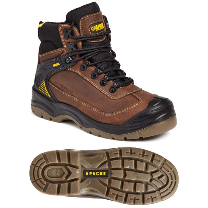 Apache Ranger Waterproof Boot Brown